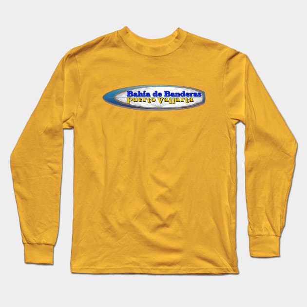 surf vallarta! Long Sleeve T-Shirt by amigaboy